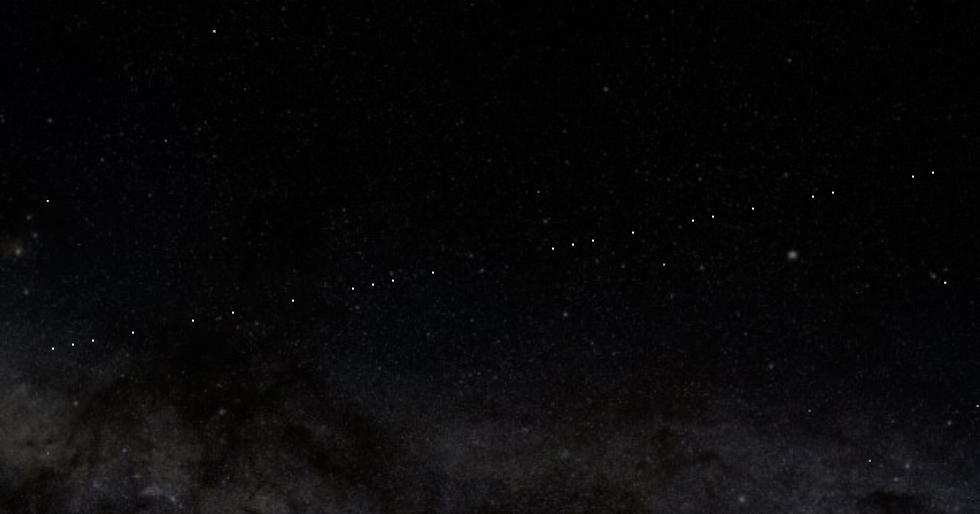 Starlink visualization project showing satellite constellation patterns